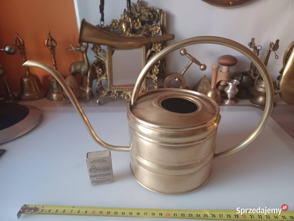 Duża mosiężna konewka 15 l Konewki Konewki