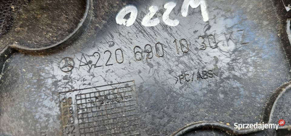 Osłona maskownica w220 2206901030 2206900930 Zbąszyń