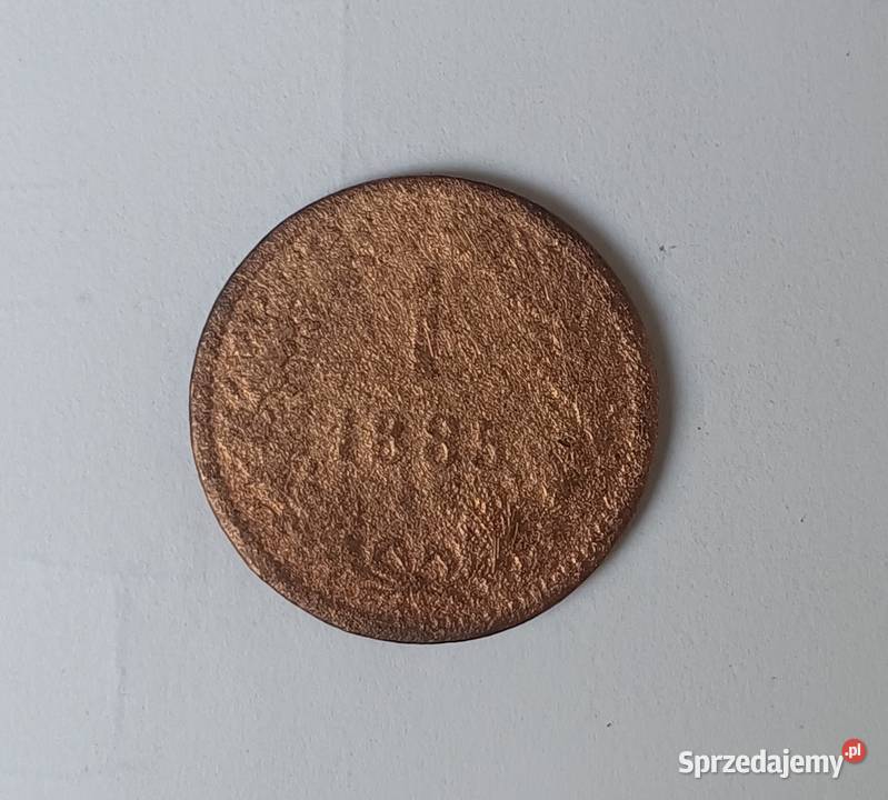 Moneta 1 kreuzer 1885 Zbylitowska Góra
