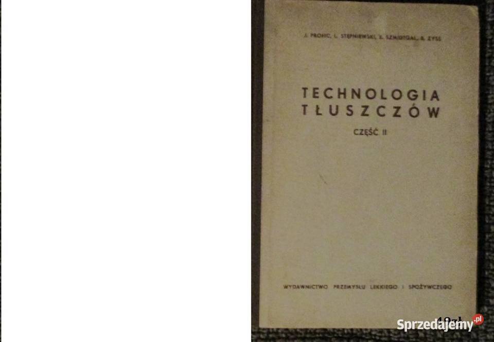 Poradnik inzynieraprzemysł tłuszczowy technika, nauki techniczne Książki naukowe i popularnonaukowe
