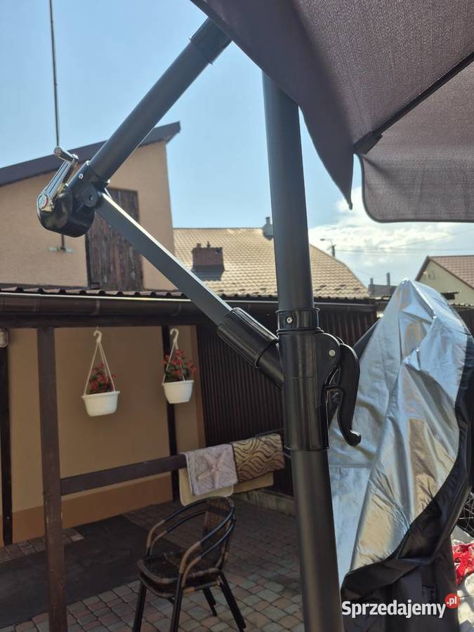 Sprzedam parasol ogrodowy 3 m średnicy z okrągłą małopolskie
