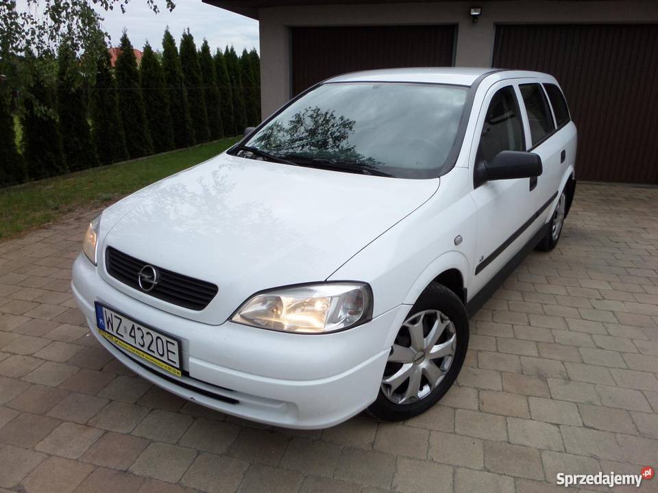 Opel Astra bialy centralny zamek Ząbki