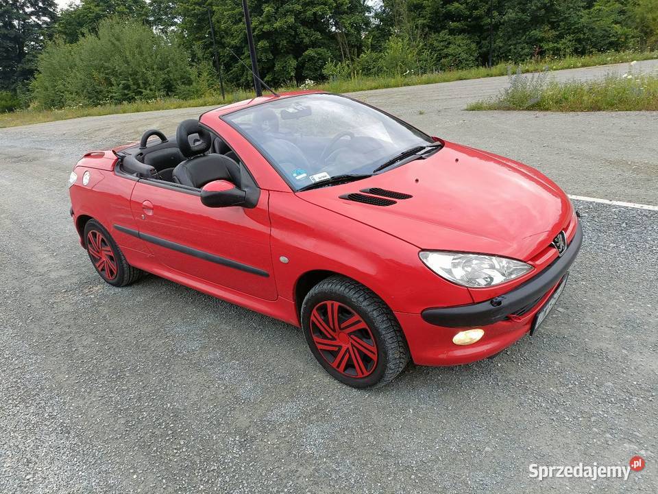 Peugeot 206 CC Cabrio 16 Automat skóry dolnośląskie