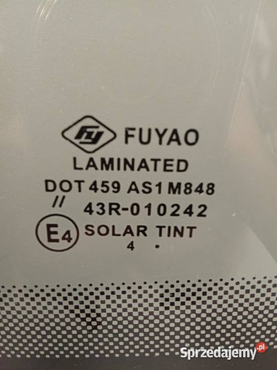 Szyba Przednia Skoda RapidSeat Toledo 12 Zielona osobowe Bralin