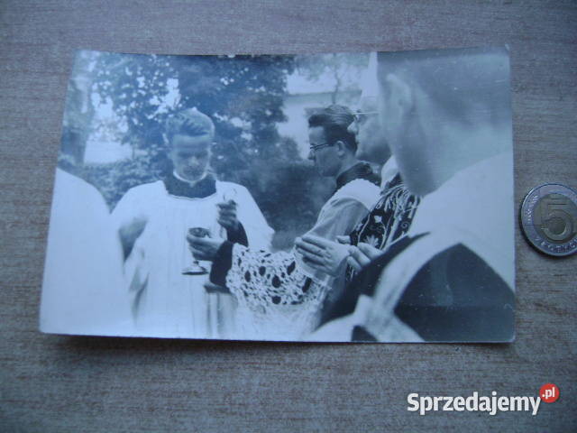 Starocie z PRL Fotografia Karol Wojtyła jako Gdynia