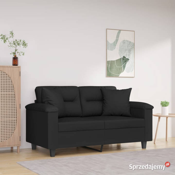 Poduszki ozdobne 2 czarny 40x40 mikrofibra Poduszki Warszawa sprzedam
