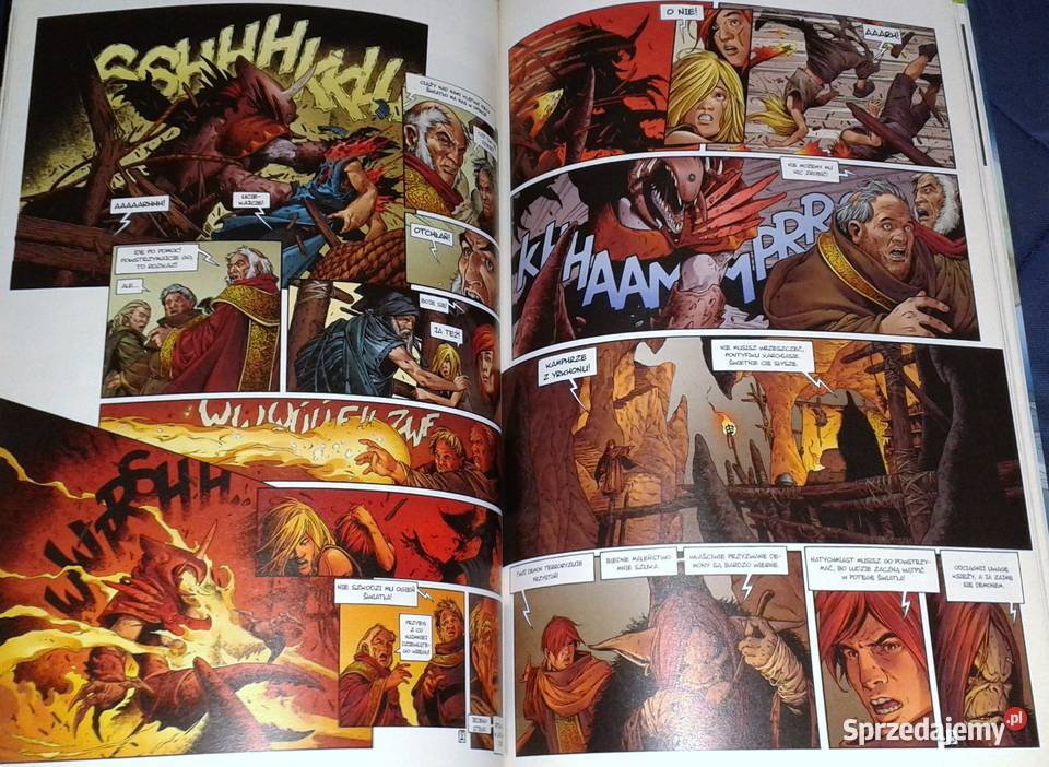 Fantasy komiks Magia potwory przygoda humor Tom Chełm sprzedam