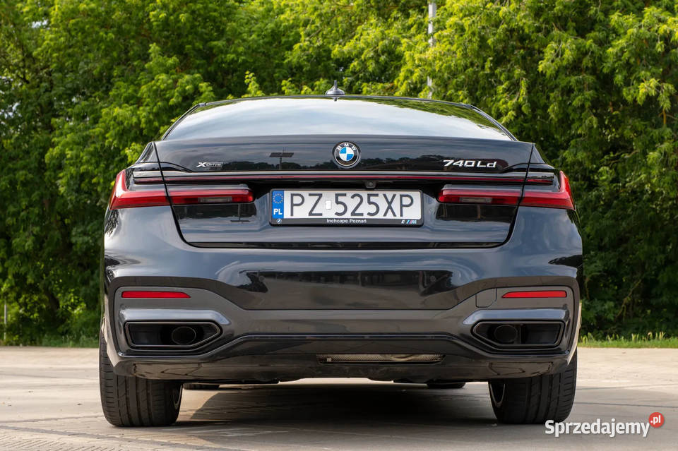 BMW Seria 7 740Ld xDrive G12 M pakiet salon Łukowo