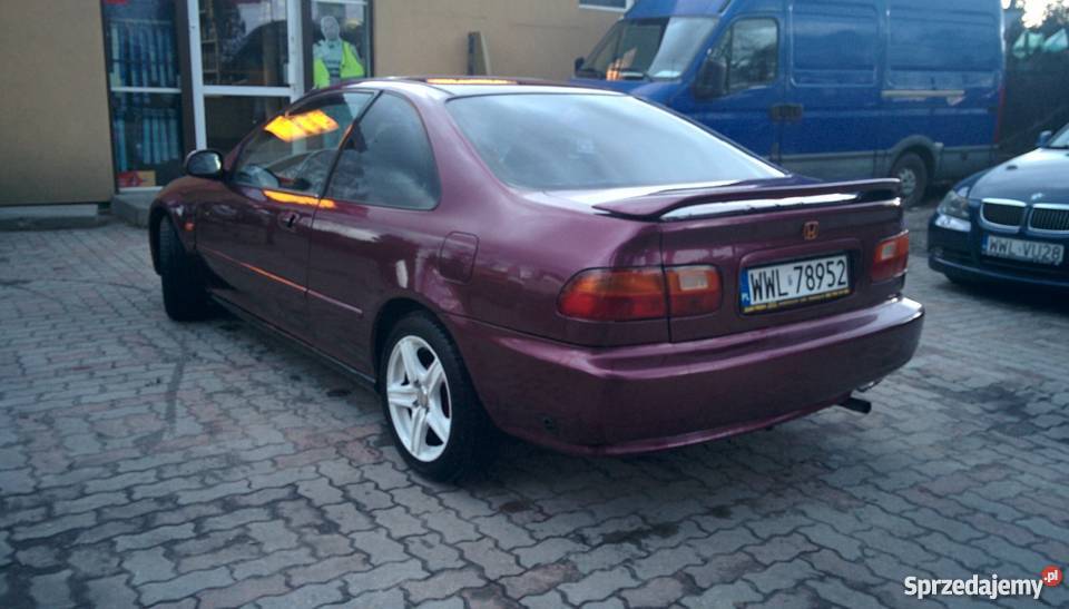 Honda Civic v gen coup 15gaz sekwencja Ząbki