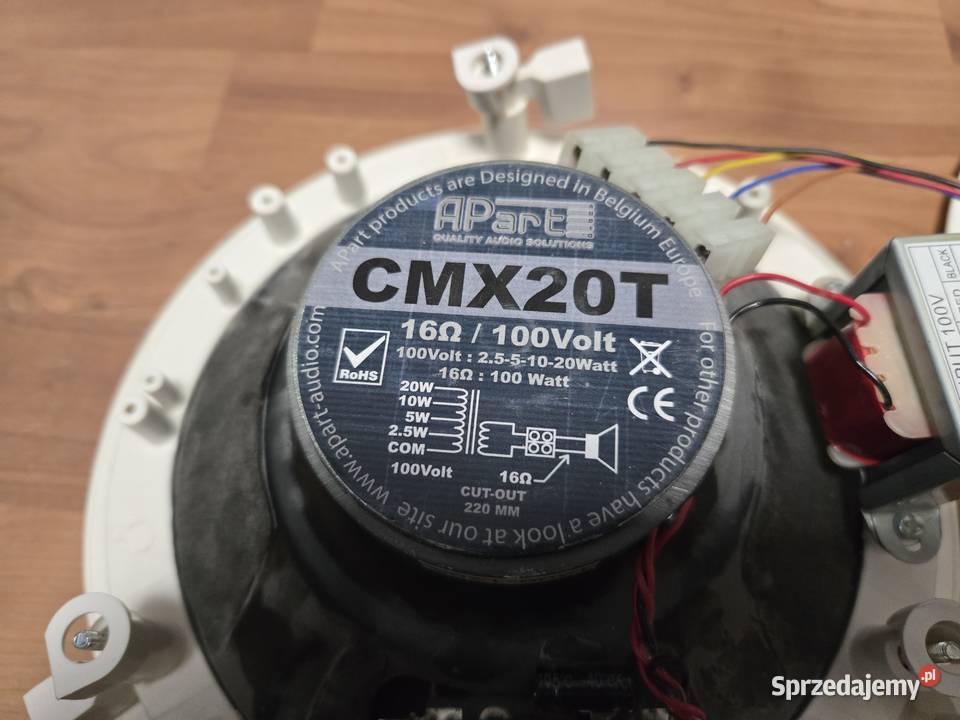Głośniki Apart CMX 20t nagłośnienie 100V 100W Jelenia Góra
