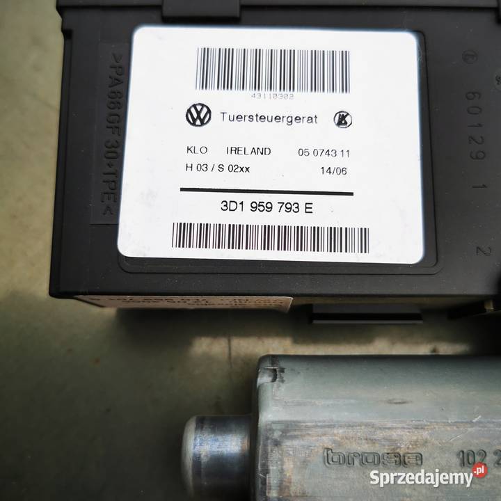 Silniczek szyb VW Touareg 3D0959792E 3D0959793E Jaworzno