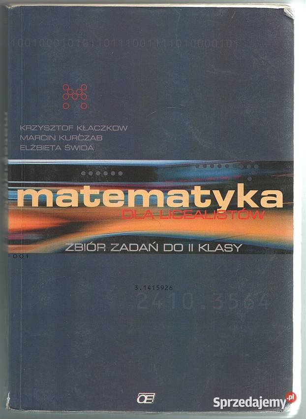 MATEMATYKA ZBIÓR ZADAŃ KLASA 2 mazowieckie Siedlce