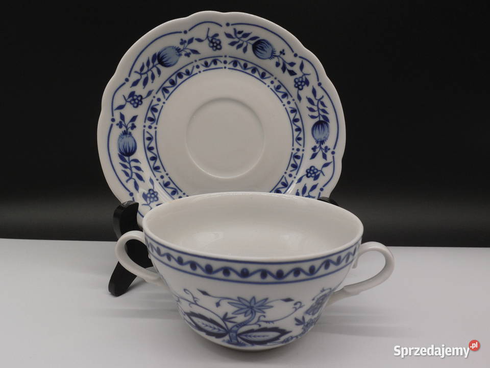 Porcelanowa Bulionówka ze Spodkiem KAHLA Raszków