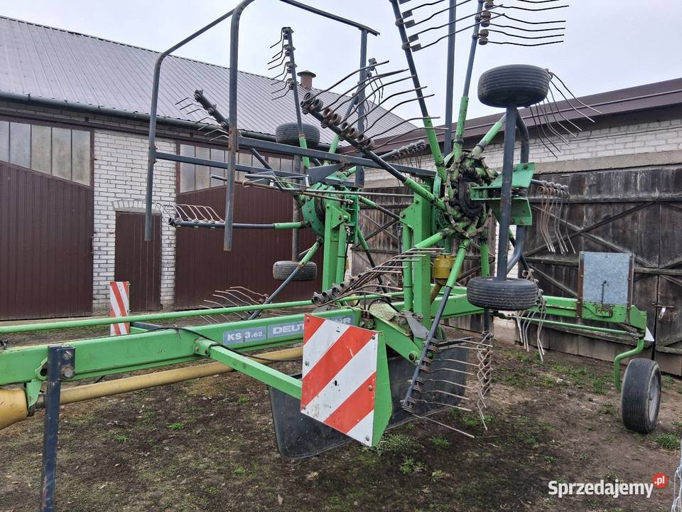 Zgrabiarka deutz fahr mazowieckie Zaręby-Warchoły