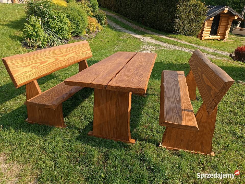 Meble ogrodowe drewniane Miłkowa