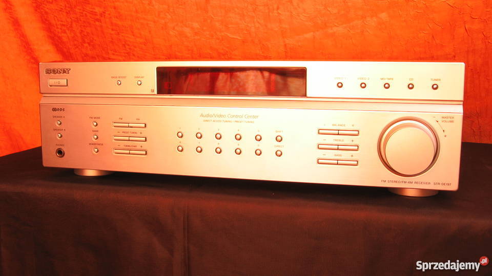 SONY strde197 Amplituner WZMACNIACZ Tuner z RDS