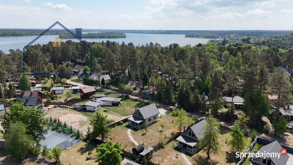 Dom rekreacyjny jeziorem z własną sauną Siemiany