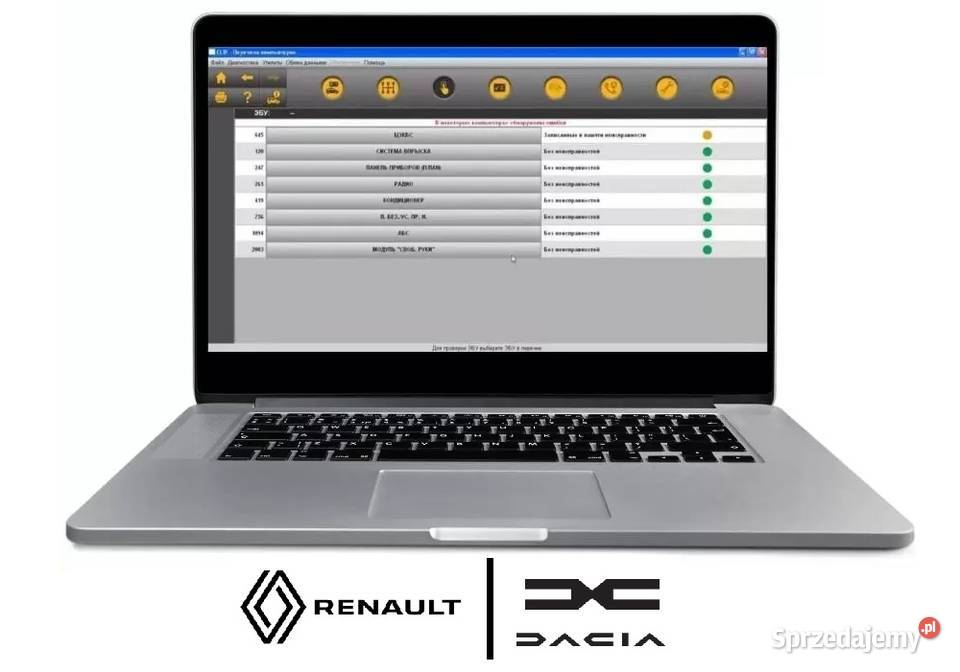 Skaner Interfejs CAN Clip Renault Dacia GOLD Gorlice sprzedam