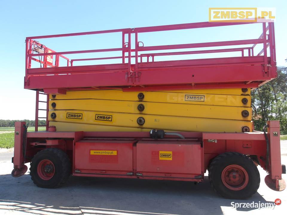 Podnośnik nożycowy 4x4 28 m JLG 26025