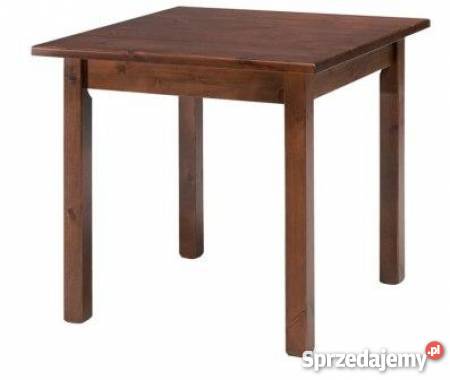 NOWY masywny stół 70X70x75 drewniany do kuchni jadalni PUB