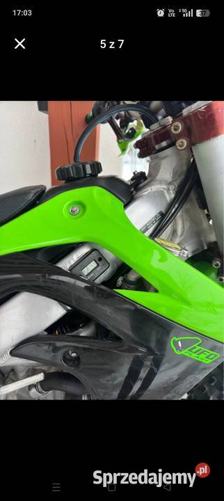 Kawasaki KXF 450 2014 Rok produkcji 2014 Lubawka