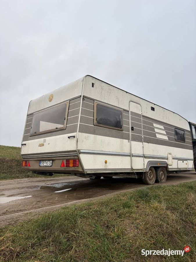 Przyczepa kampingowa Hymer 580 2000 długość Sierakowice