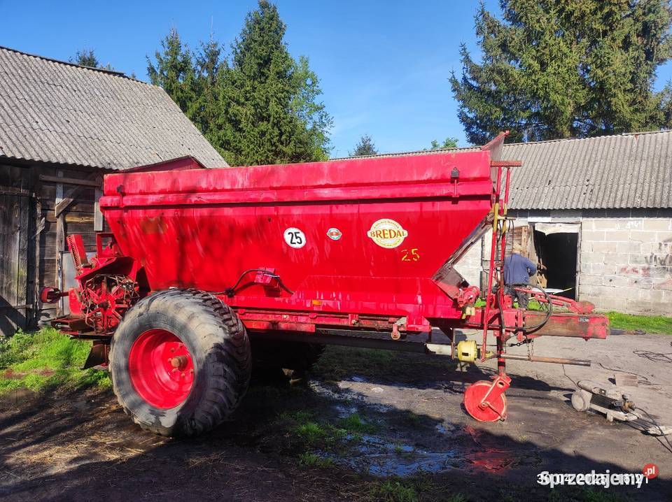 Rozrzutnik do wapna Bredal 8 ton nieuszkodzony Chełm