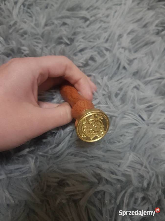 Stępel lakowy pieczęć Kazimierza Wielka