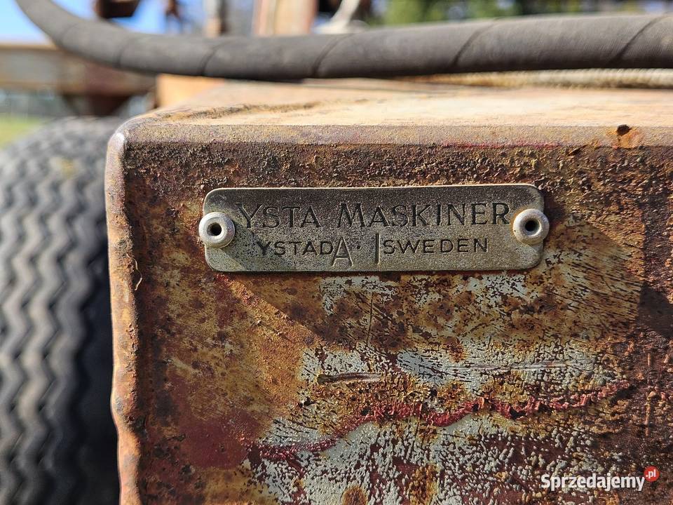 Wały posiewne Ysta hydrauliczne składane 6m Puńsk
