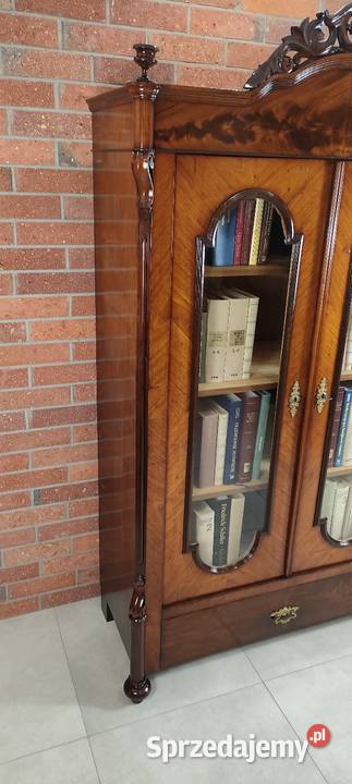 Ekskluzywna biblioteka witryna Ludwik Filip lubuskie Łagów