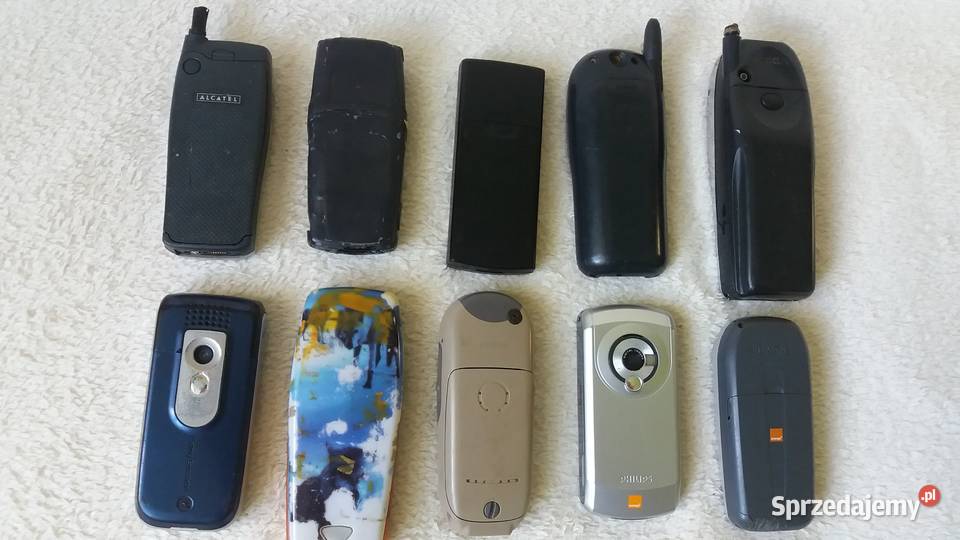 10 Stare telefony Nokia Philips Siemens Pozostałe
