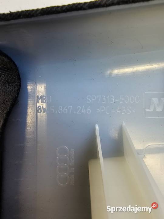 POSZYCIE SŁUPKA PRAWE AUDI A4 B9 8W5867246 śląskie Przystajń sprzedam