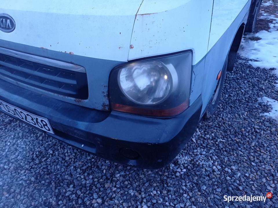 Błotnik przedni prawy i lewy biały Kia K2700 Kiełkowice