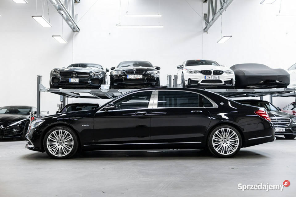 Mercedes S 560 Maybach Maybach Krajowy 47 000 czujnik martwego pola