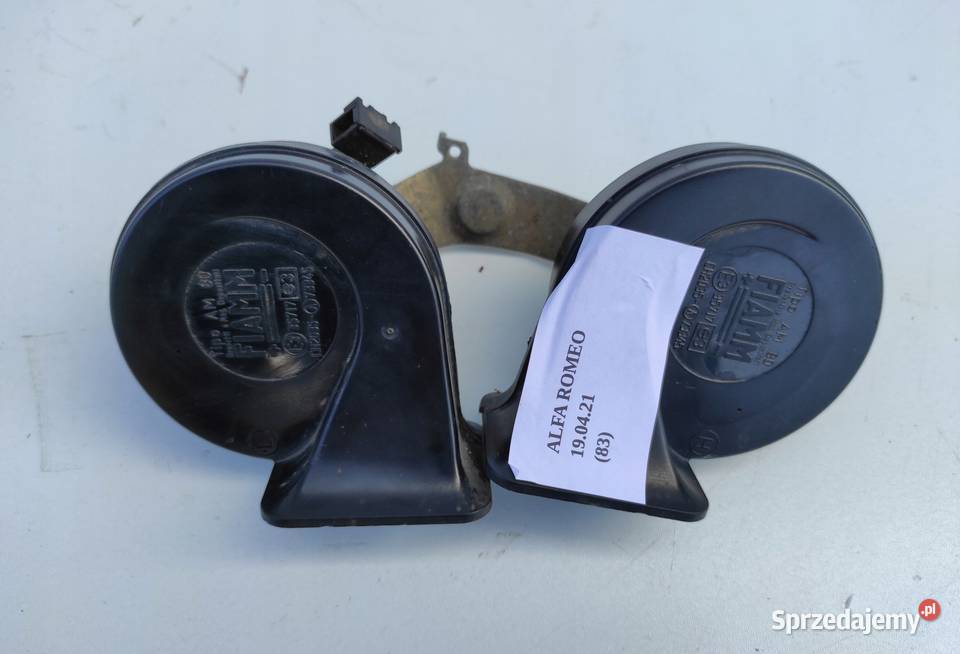 KLAKSON SYGNAŁ DŹWIĘKOWY ALFA ROMEO 147 937 3D Nowy Tomyśl