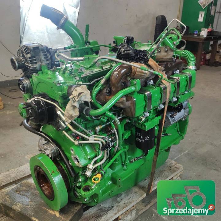 Silnik John Deere 6068HL497 JOHN DEERE 6190R wielkopolskie