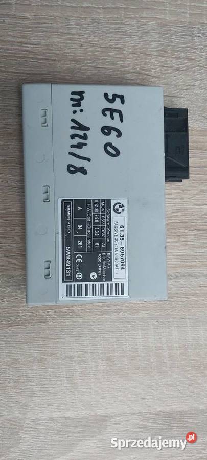 Moduł sterownik PDC BMW 5 E60 61356957094 osobowe Szczecin