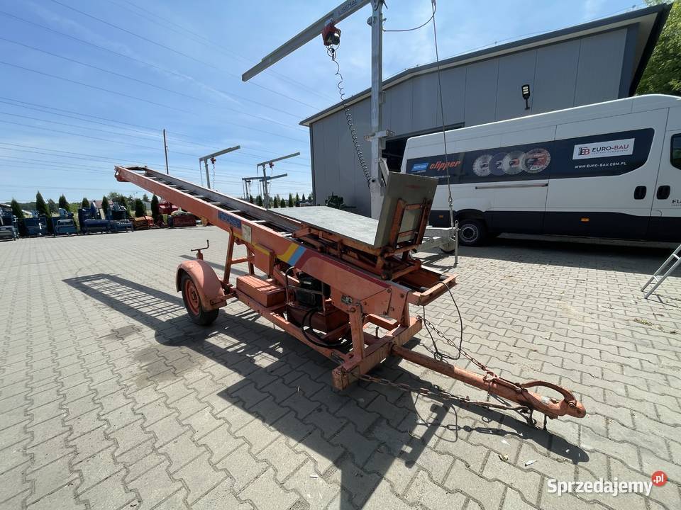 Winda dekarska Bocker LF 16 drabina wciągarka Ślesin