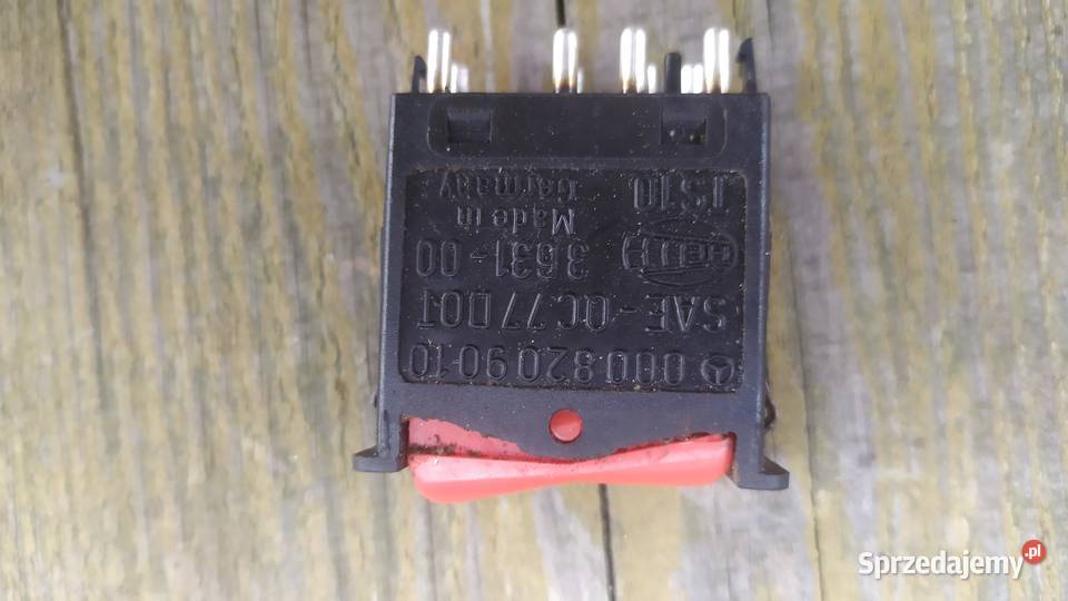 Włacznik swiateł awaryjnych MercedesBenz OE wyposażenie elektryczne Łagiewniki sprzedam