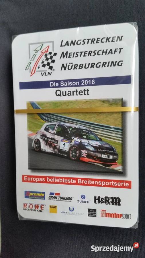 Karty VLN Die Saison 2016 QUARTETT auta rajdowe