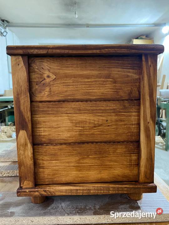 Drewniane donice ogrodowe podkarpackie Glinik