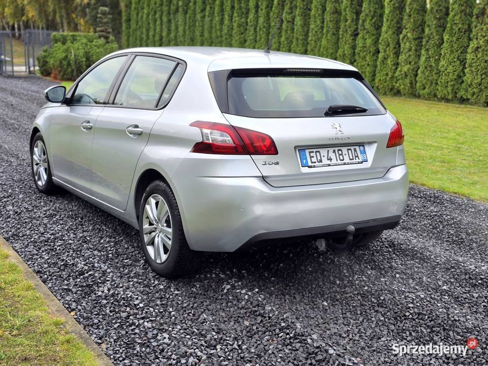 Peugeot 308 T9 16 HDI Alufelgi PDC LED itd ESP wielkopolskie