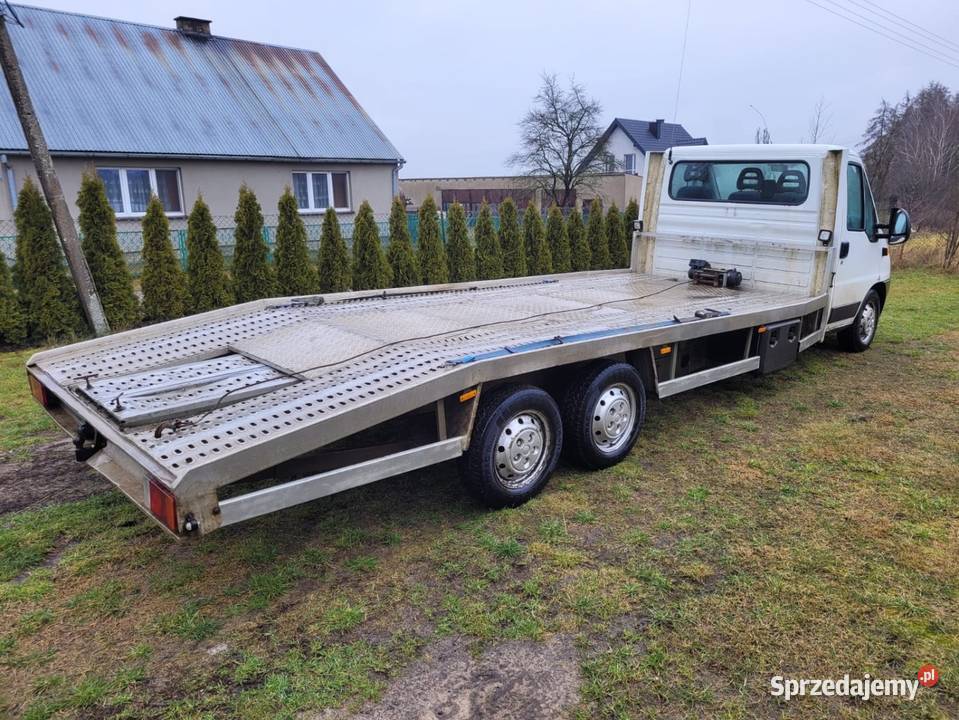Peugeot boxer 28hdi 130 auto laweta 3 osie elektryczne lusterka pomorskie Cołdanki