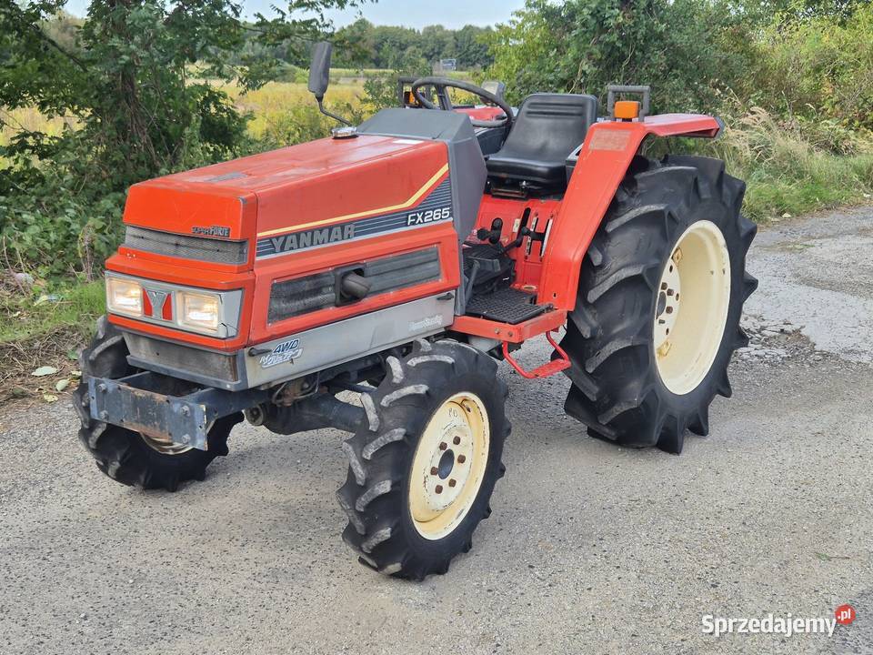 Traktorek traktor YANMAR FX265D 26 44 Małuszyn