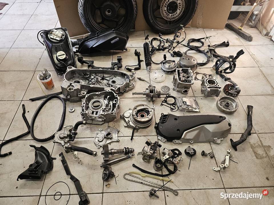 Honda PCX 125 silnik części wał głowica cylinder Jelenia Góra