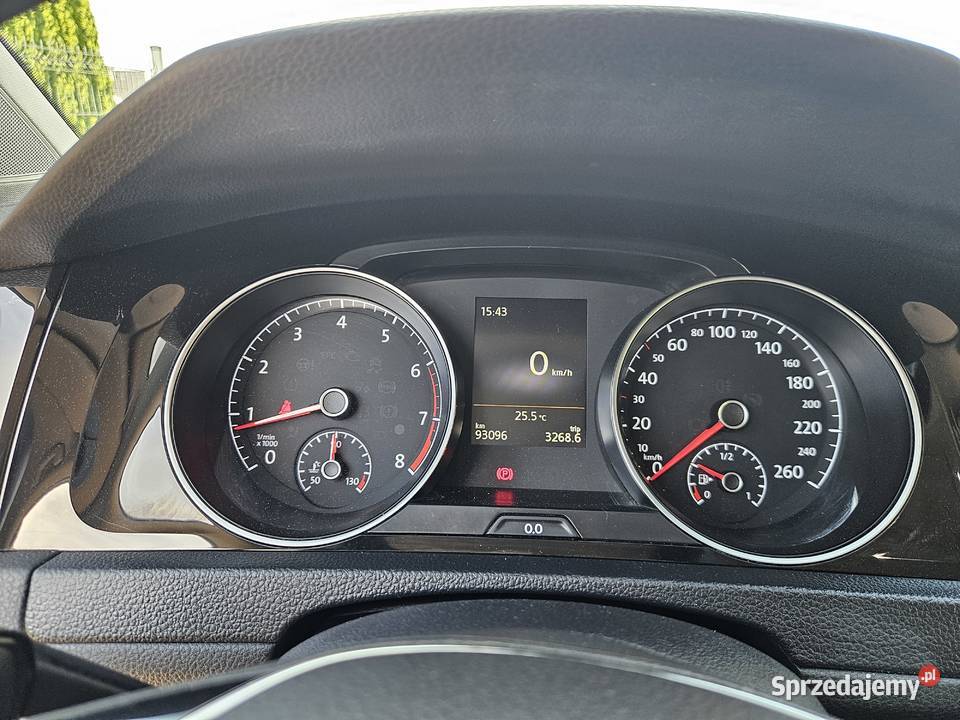 VW Golf VII 93 14TSI 2015 Prywatny właściciel manualna podkarpackie Rzeszów