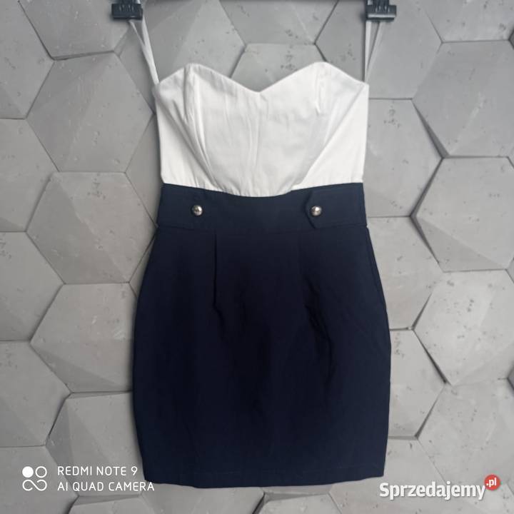 Sukienka tuba białagranat 36 Lubartów