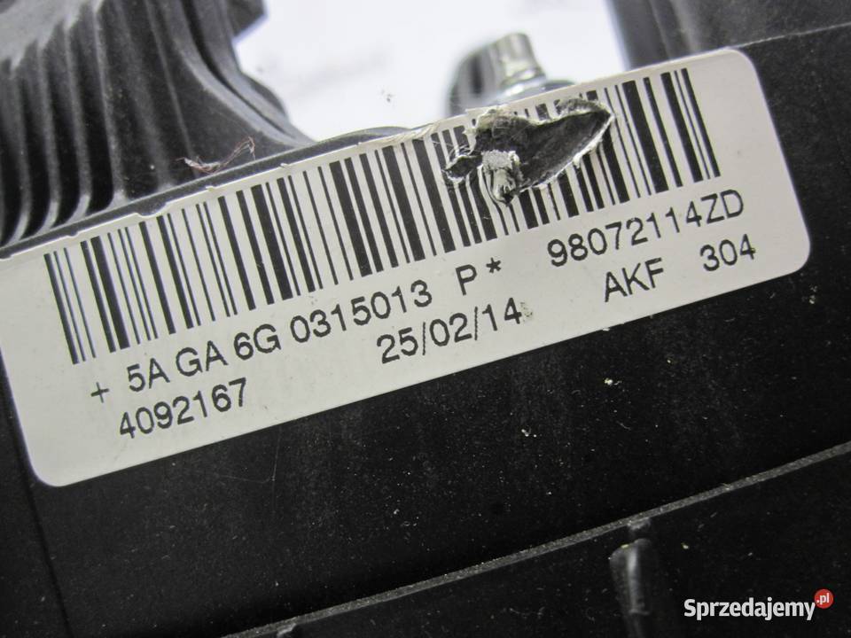 PEUGEOT 208 I 14r AIRBAG poduszka kierowcy Kielce