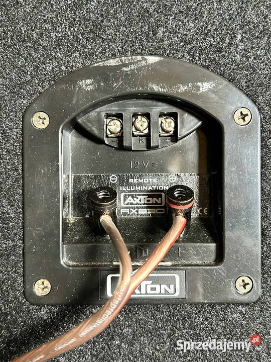 Subwoofer Axton AXB30 skrzynie basowe i tuby Głośniki Chwalęcin sprzedam