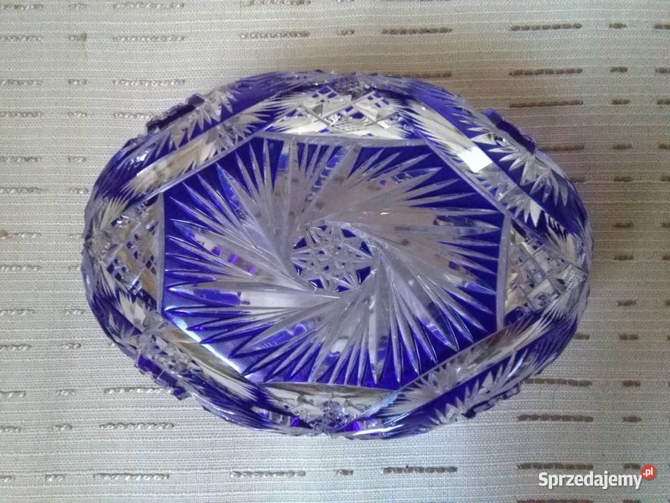 Kryształowy półmisek Porcelana i szkło opolskie Opole